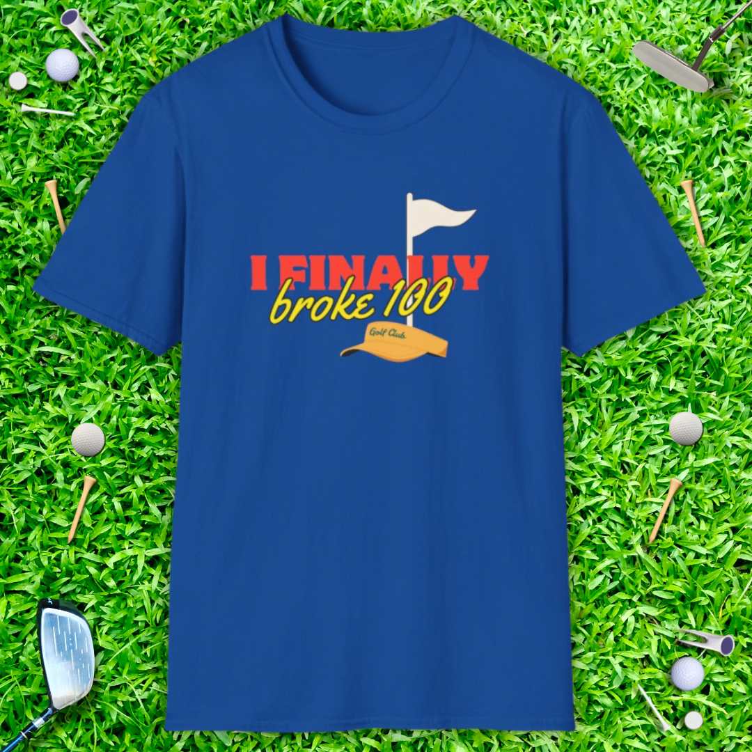 I Finally Broke 100 Retro T-Shirt