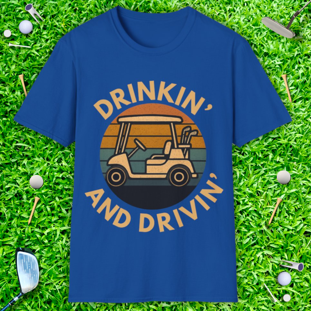 Drinkin' And Drivin' - Retro T-Shirt
