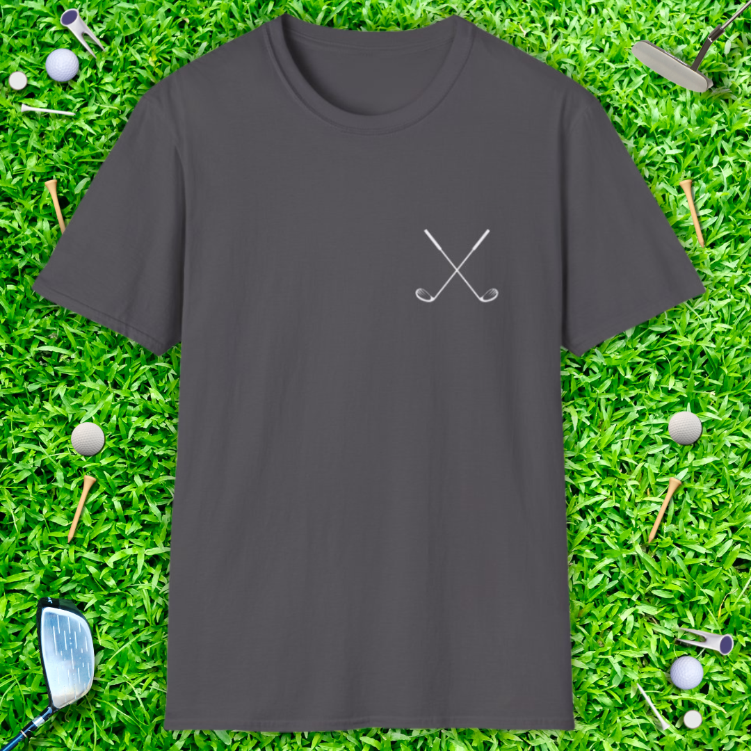 Crossed Clubs Minimalist T-Shirt