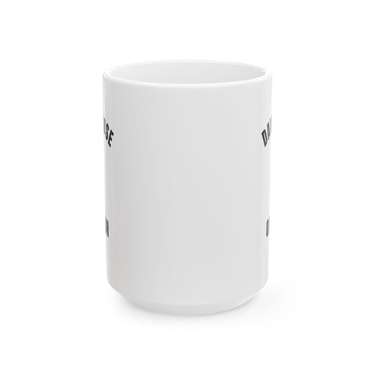 Daily Dose Of Iron - Funny Office Coffee Mug - Golf Ceramic Mug (15oz)