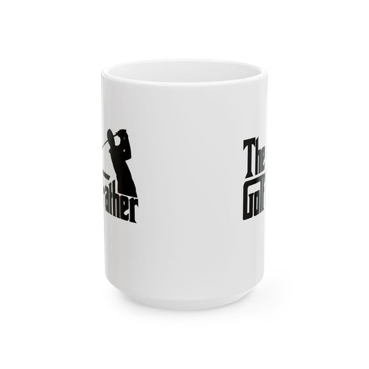 The Golf Father Ceramic Mug — Funny Golf Lover Coffee Mug (15oz)