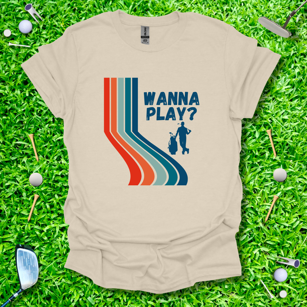 Wanna Play? Retro T-Shirt