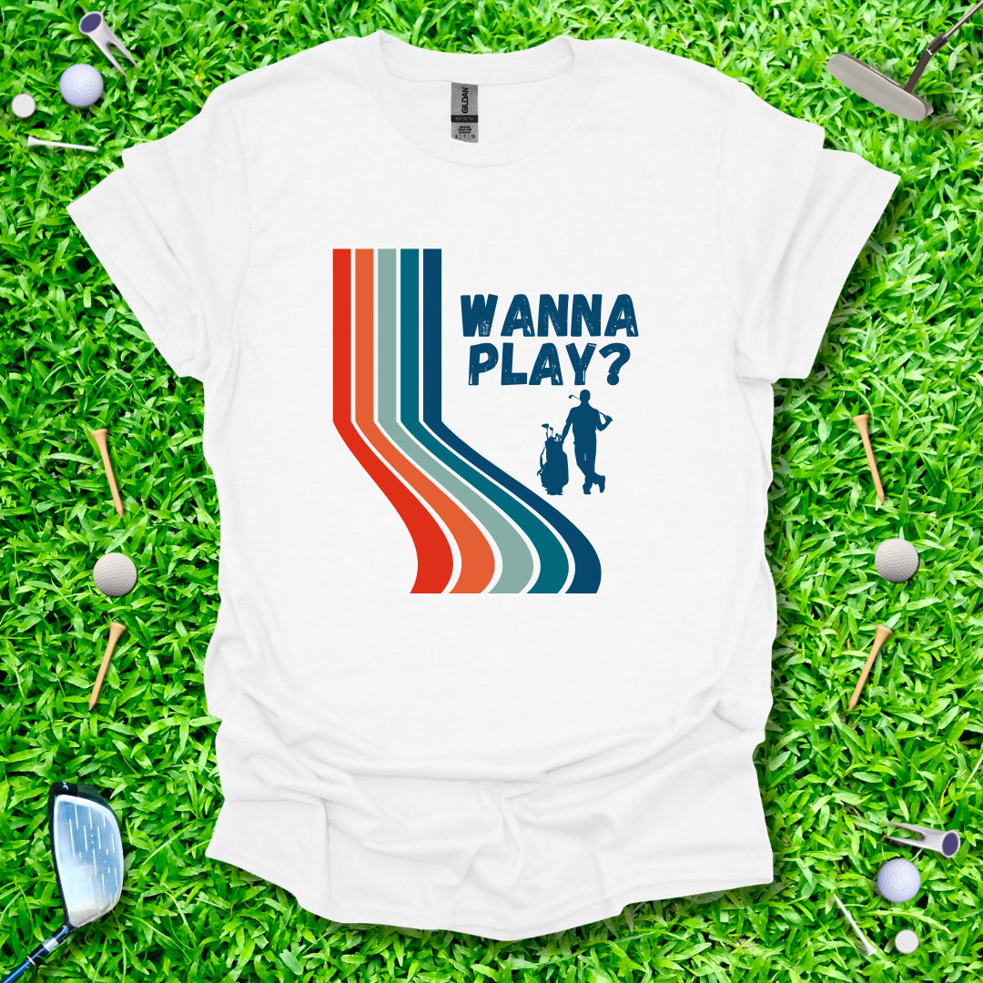 Wanna Play? Retro T-Shirt