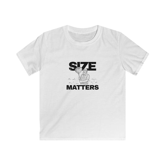 Size Matters Kids Tee — Golf Graphic Shirt