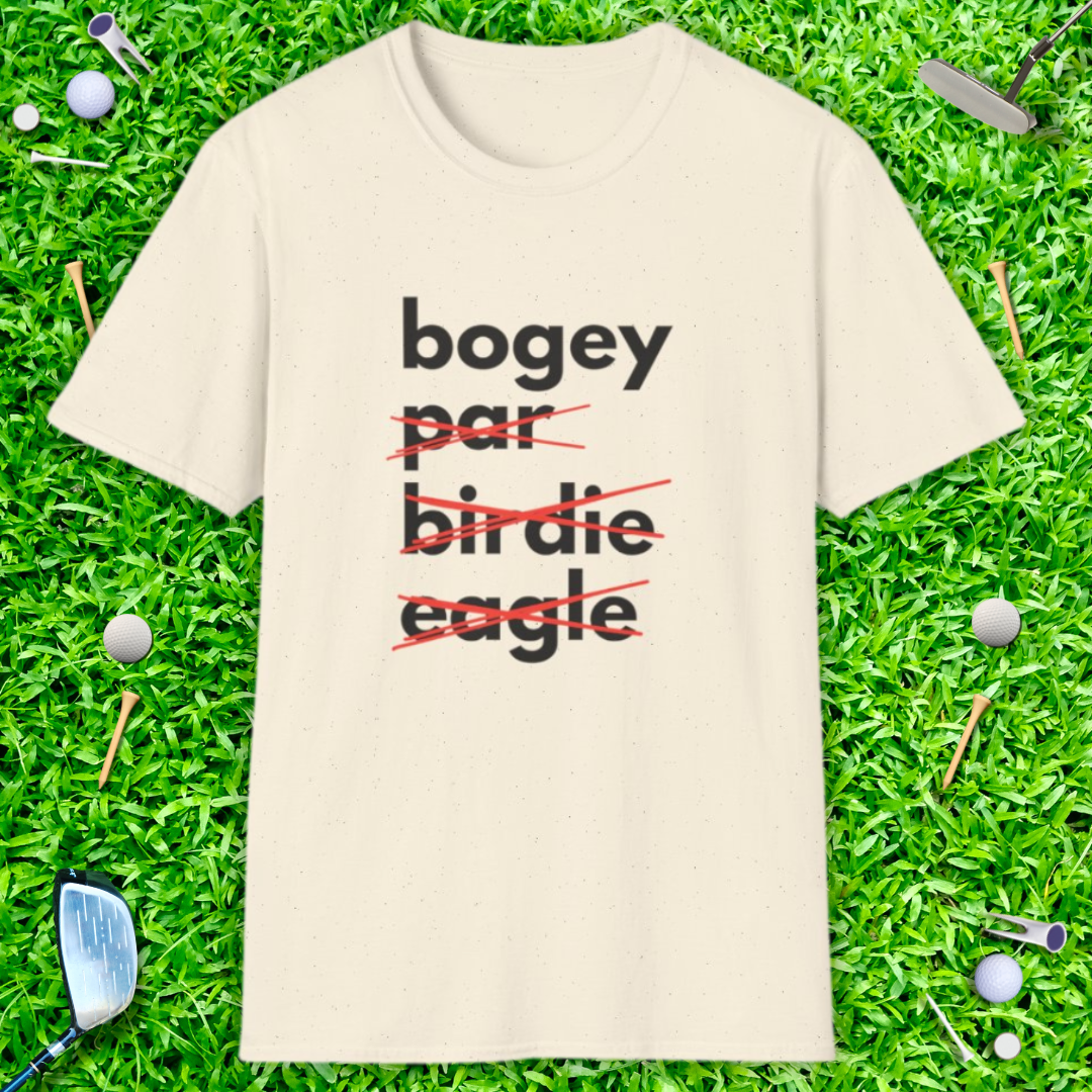 Bogey Par Birdie Eagle T-Shirt