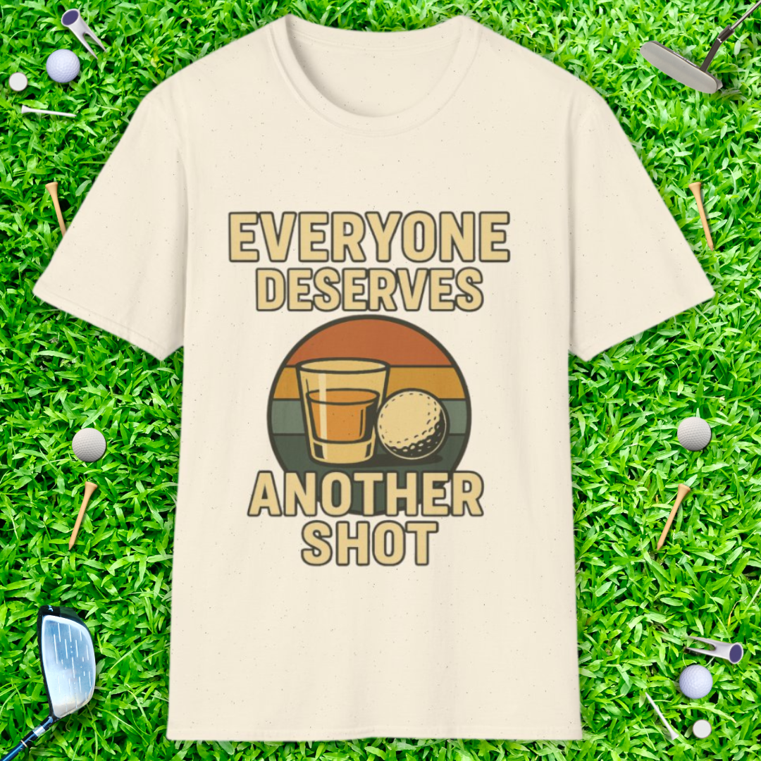 Everyone Deserves Another Shot - Retro T-Shirt
