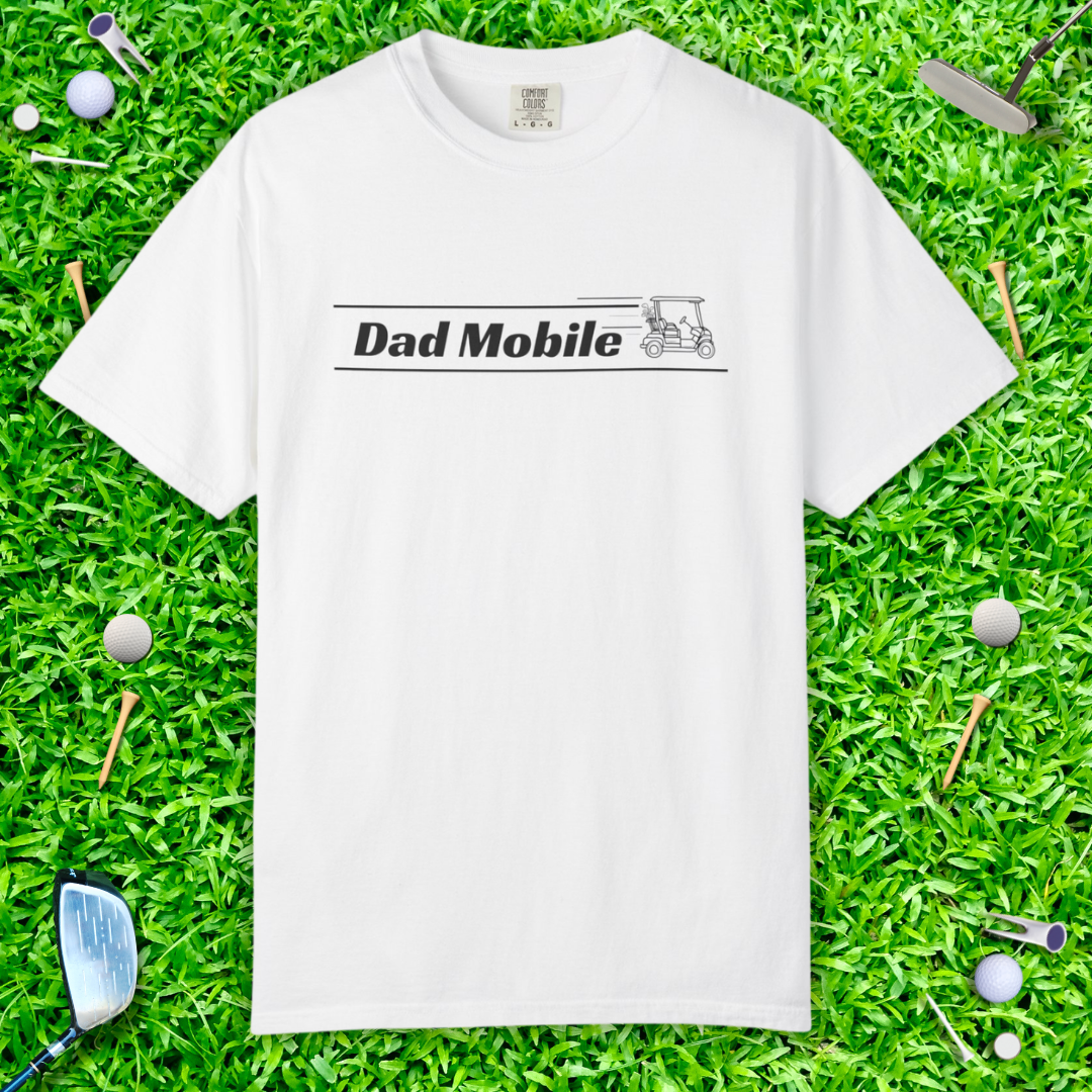 Dad Mobile T-Shirt — Vintage Golf Dad Tee, Father’s Day Gift