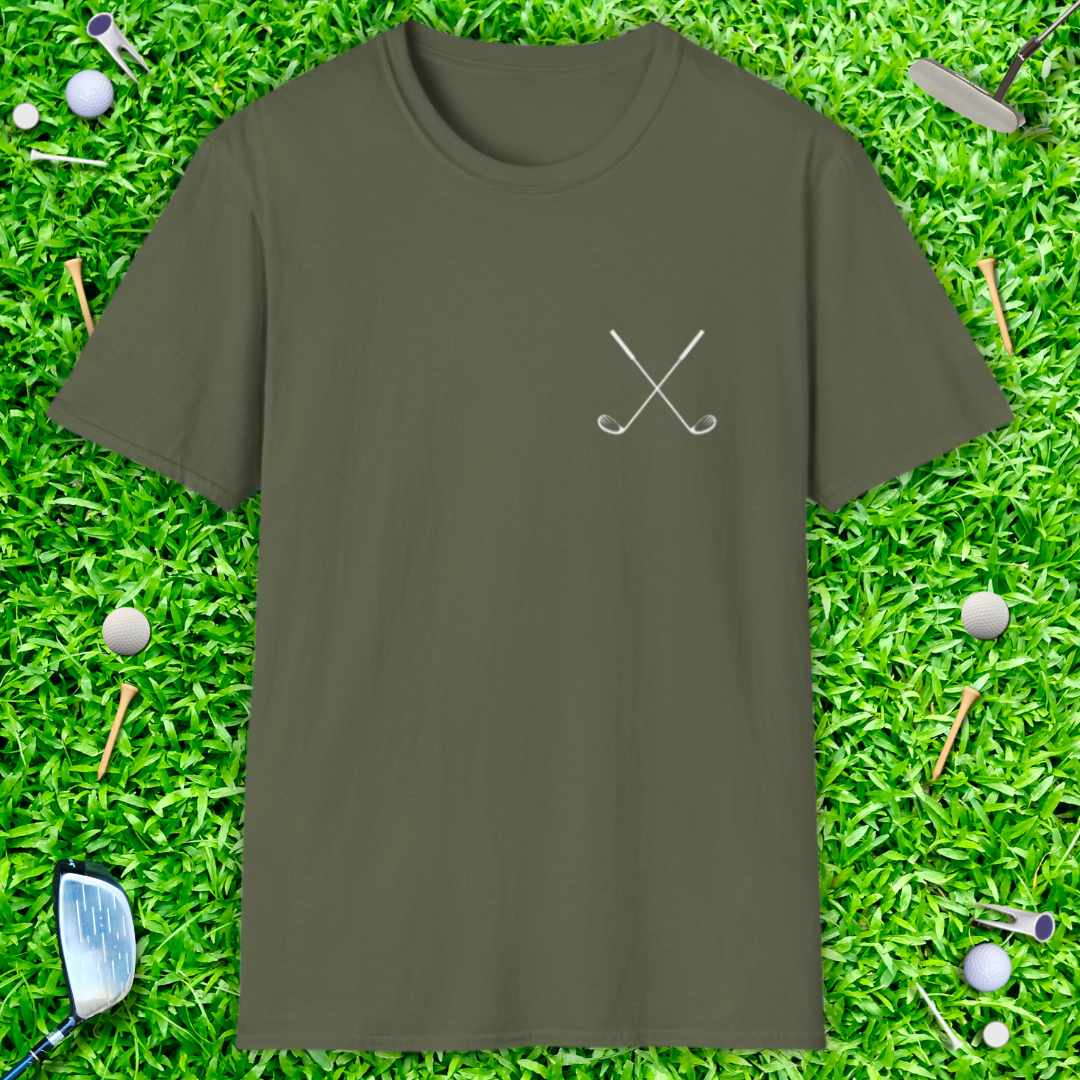 Crossed Clubs Minimalist T-Shirt