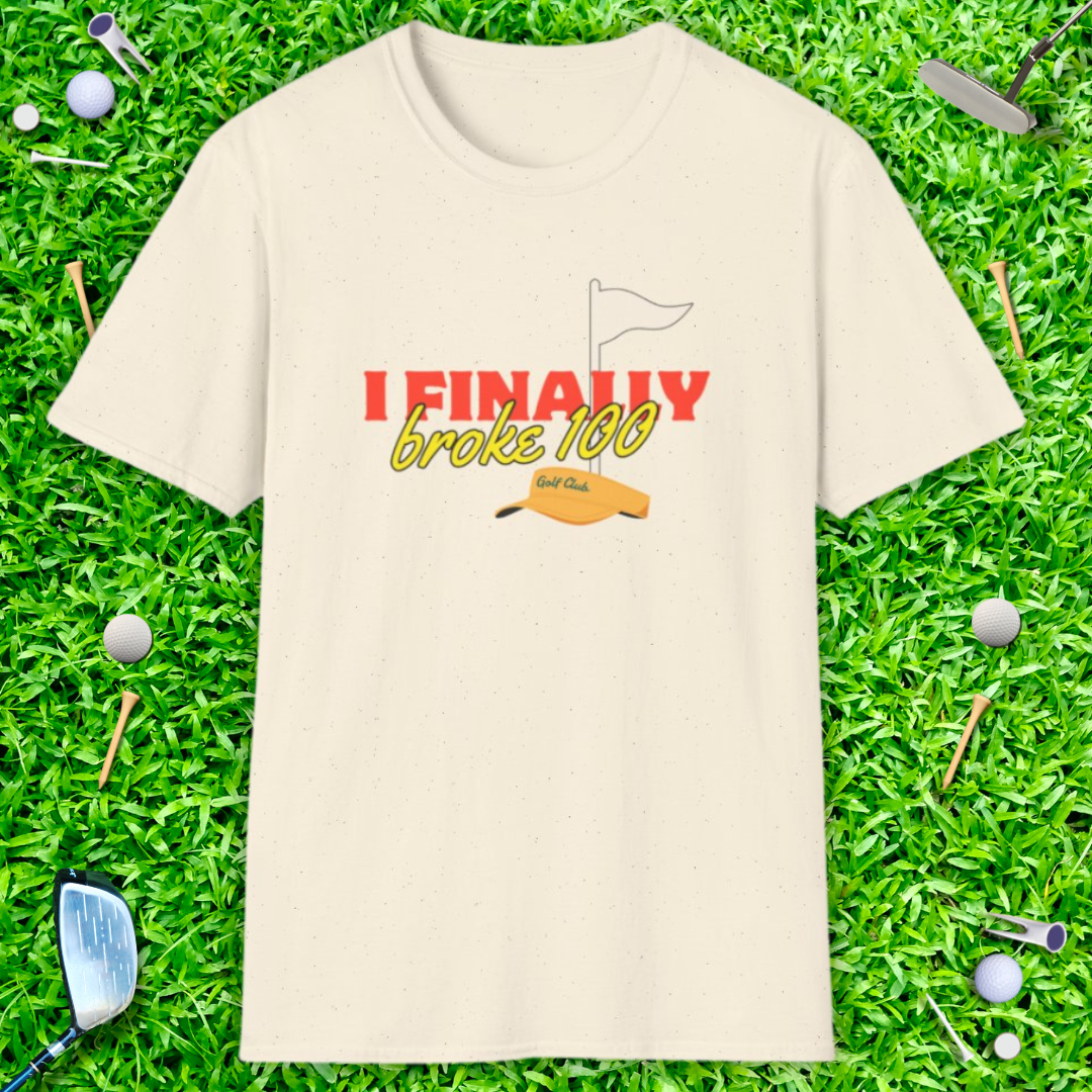 I Finally Broke 100 Retro T-Shirt