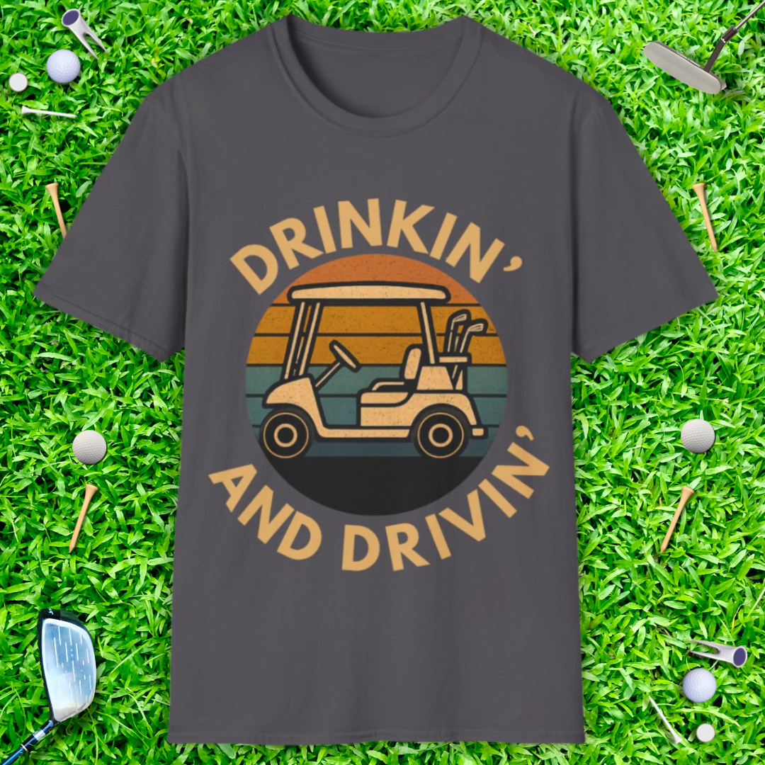 Drinkin' And Drivin' - Retro T-Shirt