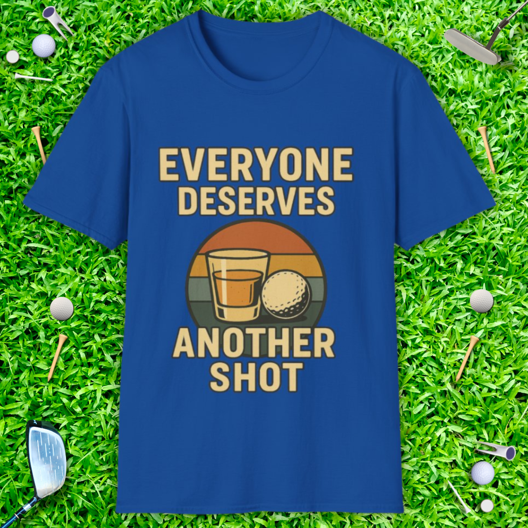 Everyone Deserves Another Shot - Retro T-Shirt