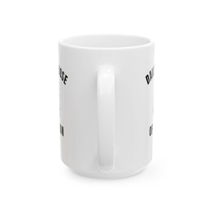 Daily Dose Of Iron - Funny Office Coffee Mug - Golf Ceramic Mug (15oz)