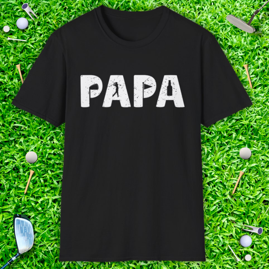 Papa T-Shirt – Vintage Distressed 'PAPA' Tee for Dads | Father's Day Gift