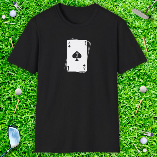 Ace Of Spades Golf T-Shirt