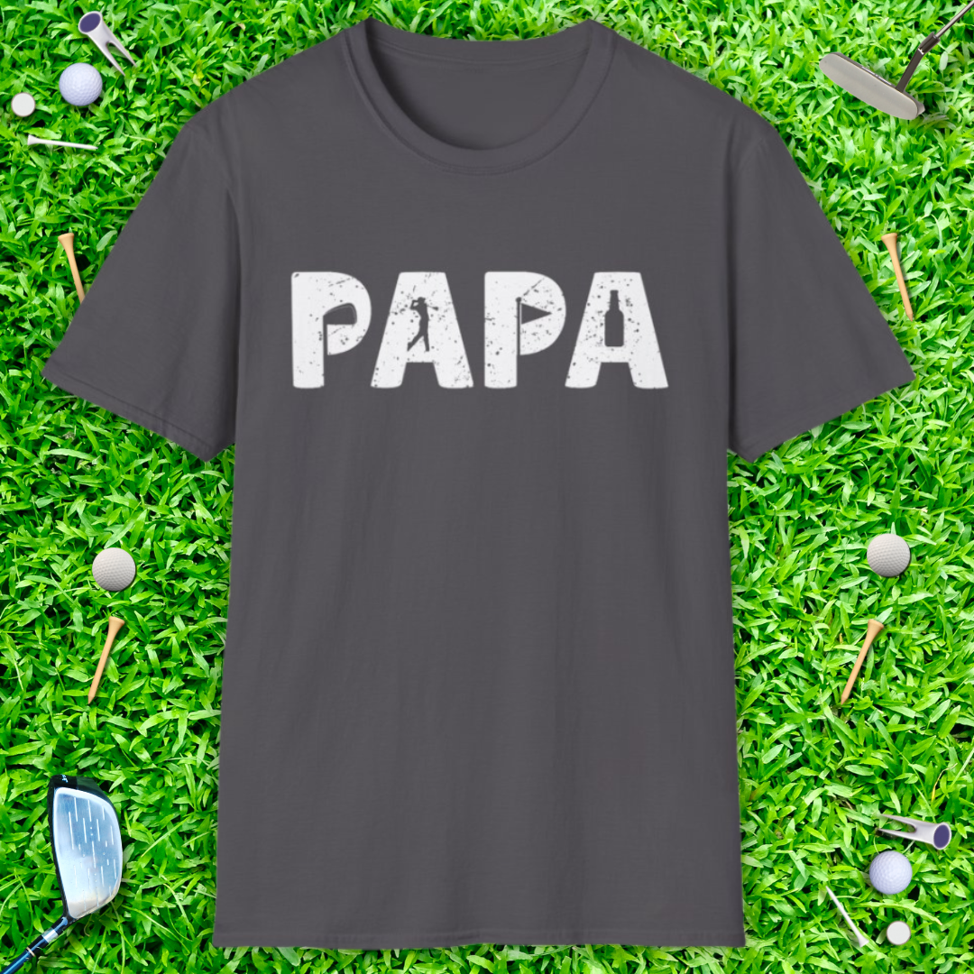 Papa T-Shirt – Vintage Distressed 'PAPA' Tee for Dads | Father's Day Gift