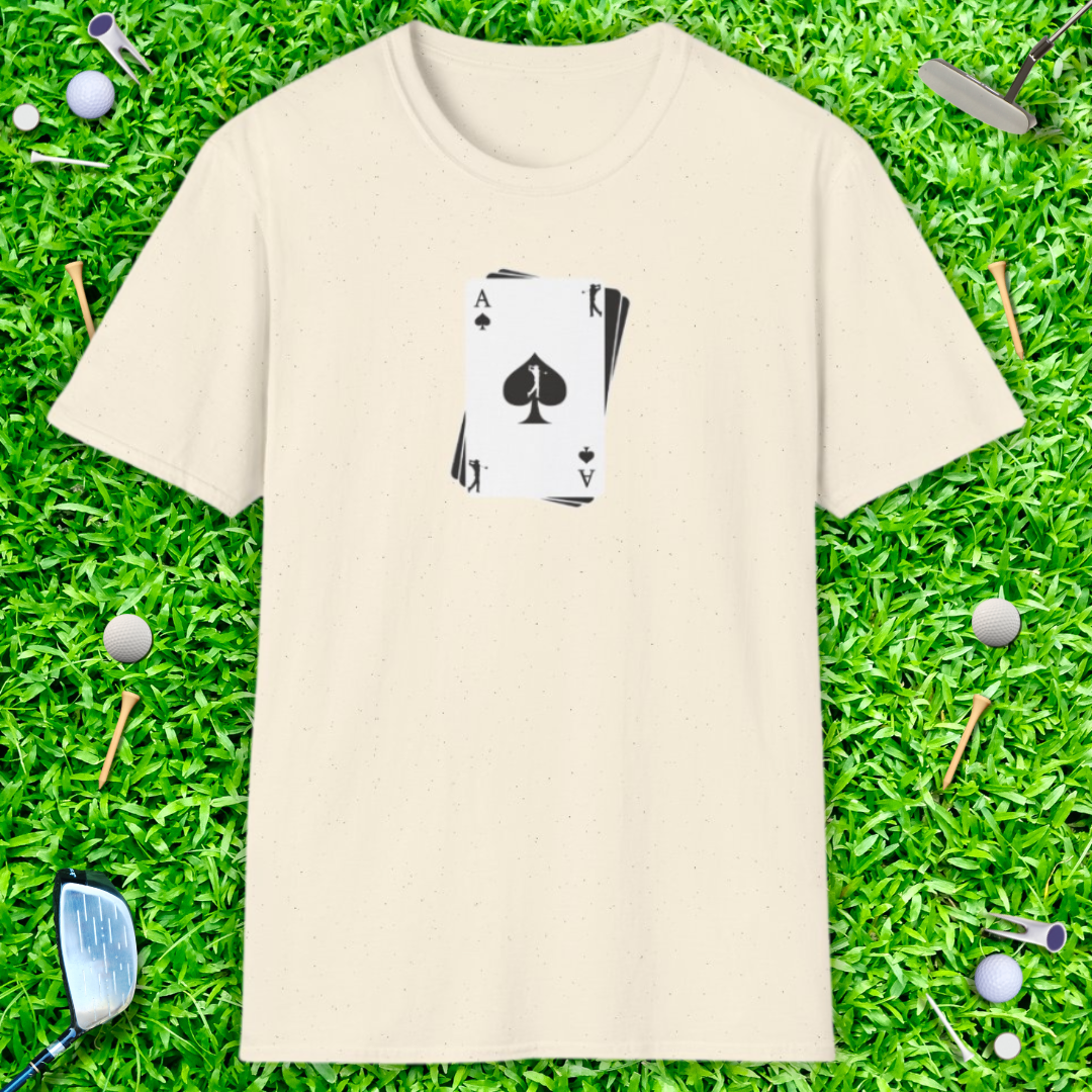 Ace Of Spades Golf T-Shirt