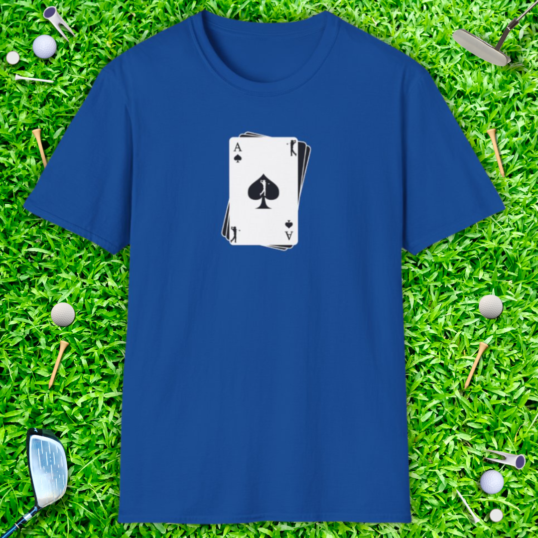 Ace Of Spades Golf T-Shirt