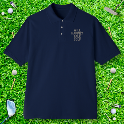 Will Happily Talk Golf Polo