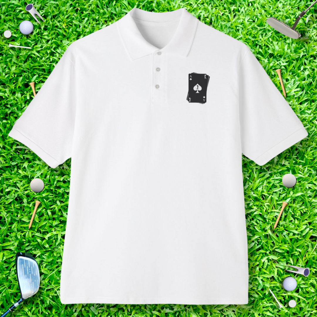 Ace Of Spades Golf Polo