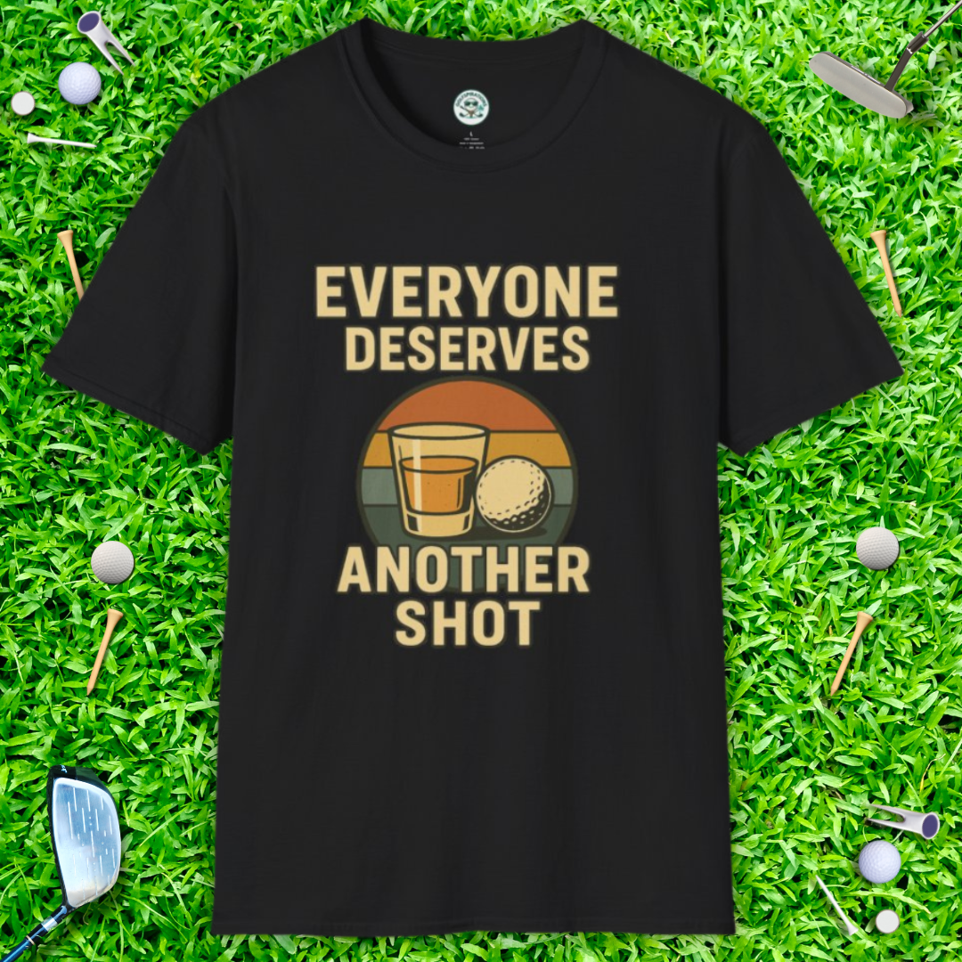 Everyone Deserves Another Shot T-Shirt — Retro Shot Glass Graphic Tee