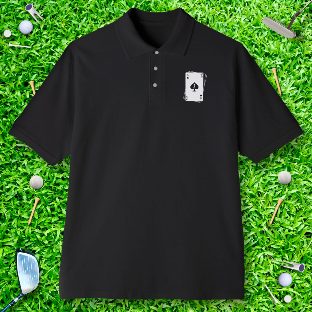 Ace Of Spades Golf Polo