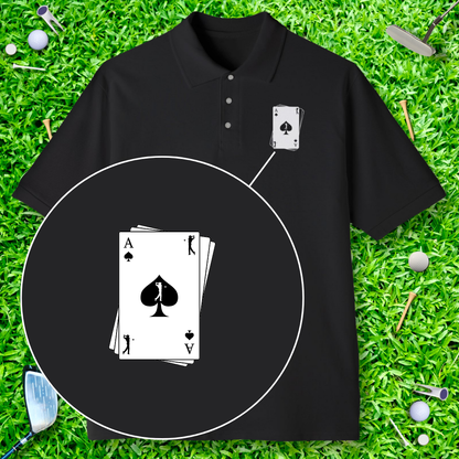 Ace Of Spades Golf Polo