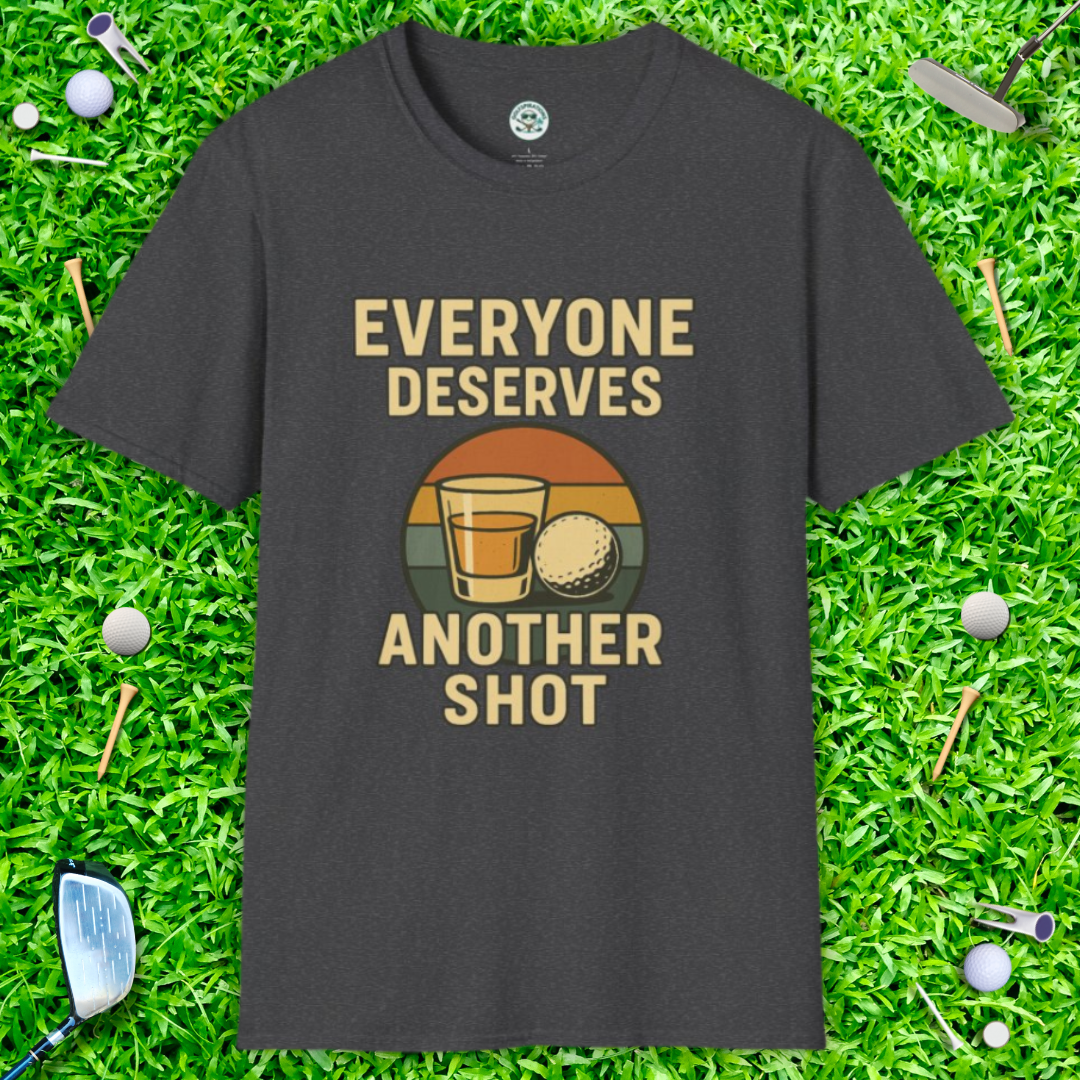 Everyone Deserves Another Shot T-Shirt — Retro Shot Glass Graphic Tee