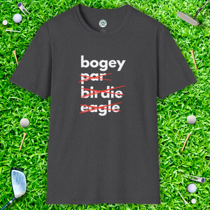Bogey Par Birdie Eagle T-Shirt — Golf Design