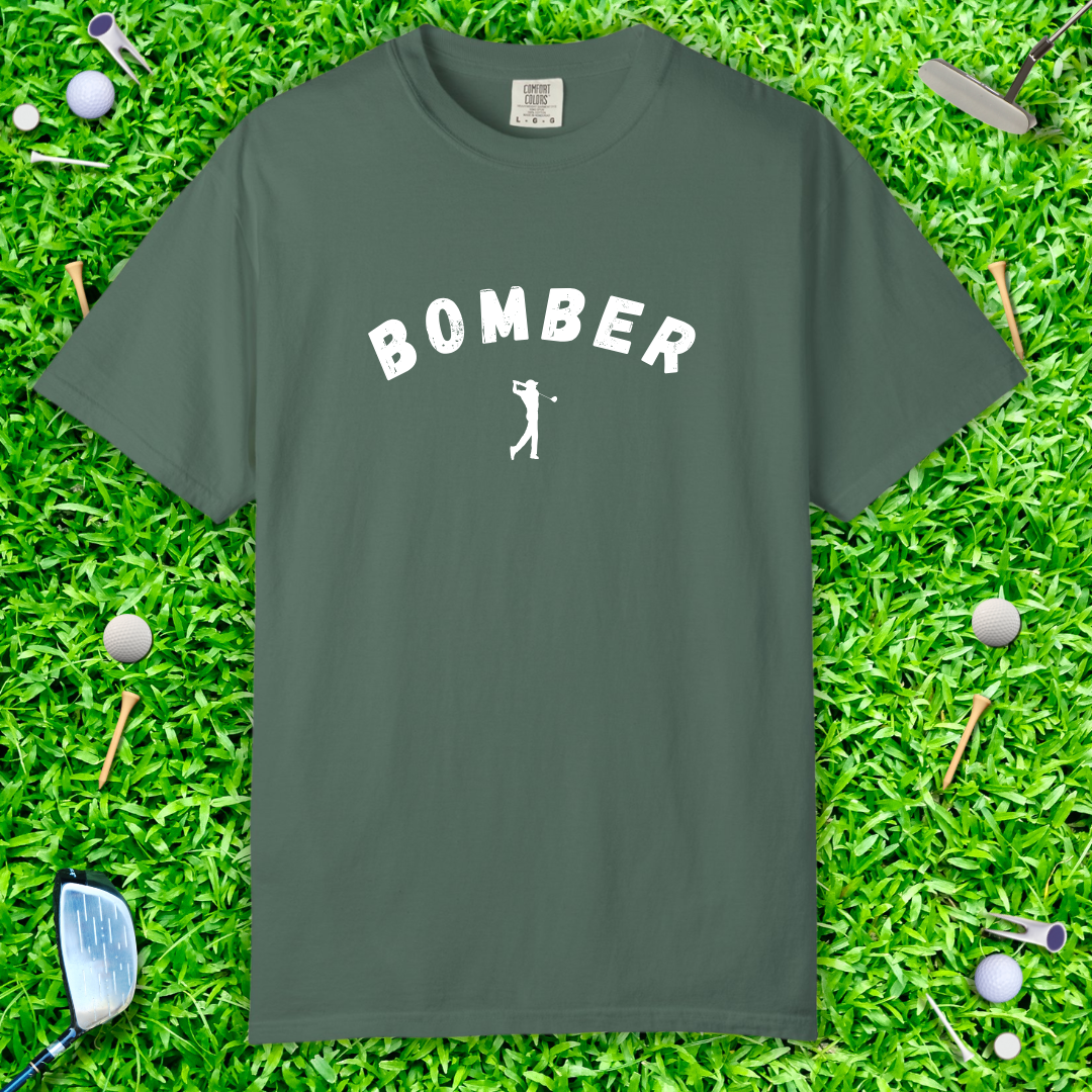 Bomber Graphic T-Shirt — Vintage Golfer Tee