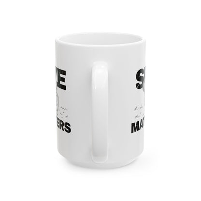 Size Matters Cup — Funny Ceramic Mug (15oz)