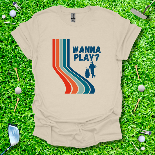 Wanna Play? Retro T-Shirt