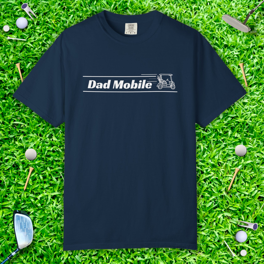 Dad Mobile T-Shirt — Vintage Golf Dad Tee, Father’s Day Gift
