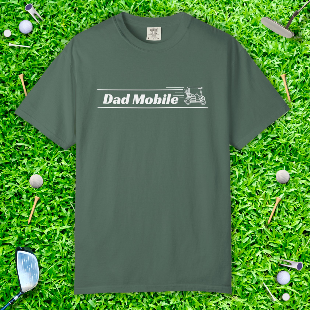 Dad Mobile T-Shirt — Vintage Golf Dad Tee, Father’s Day Gift