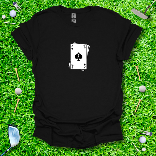 Ace Of Spades Golf T-Shirt