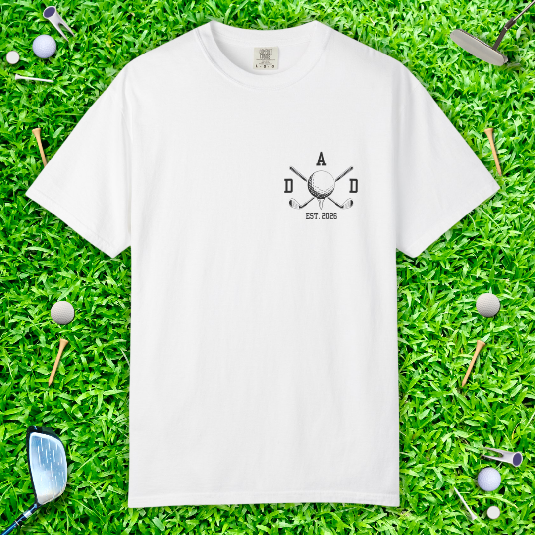 Dad Tee - Golf Minimalist T-Shirt