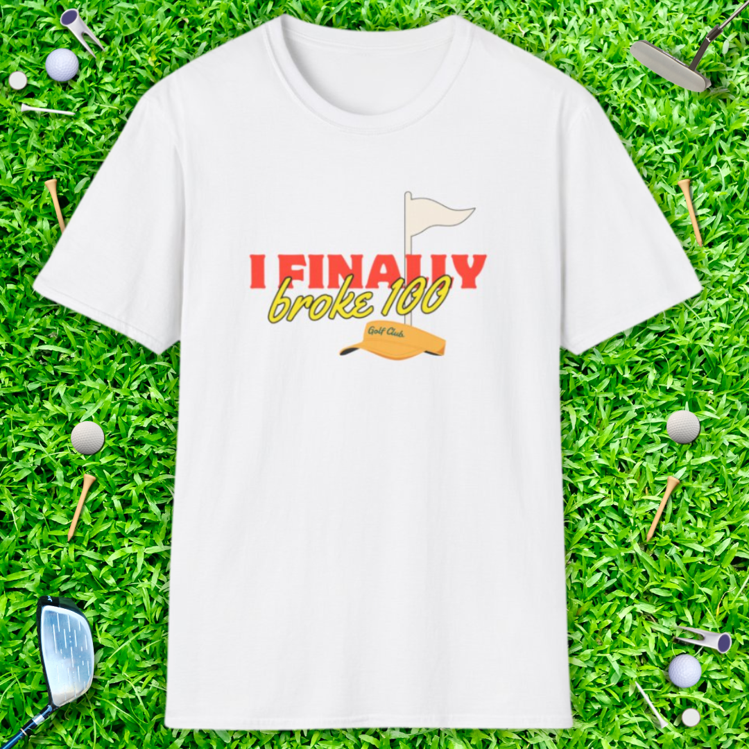 I Finally Broke 100 Retro T-Shirt