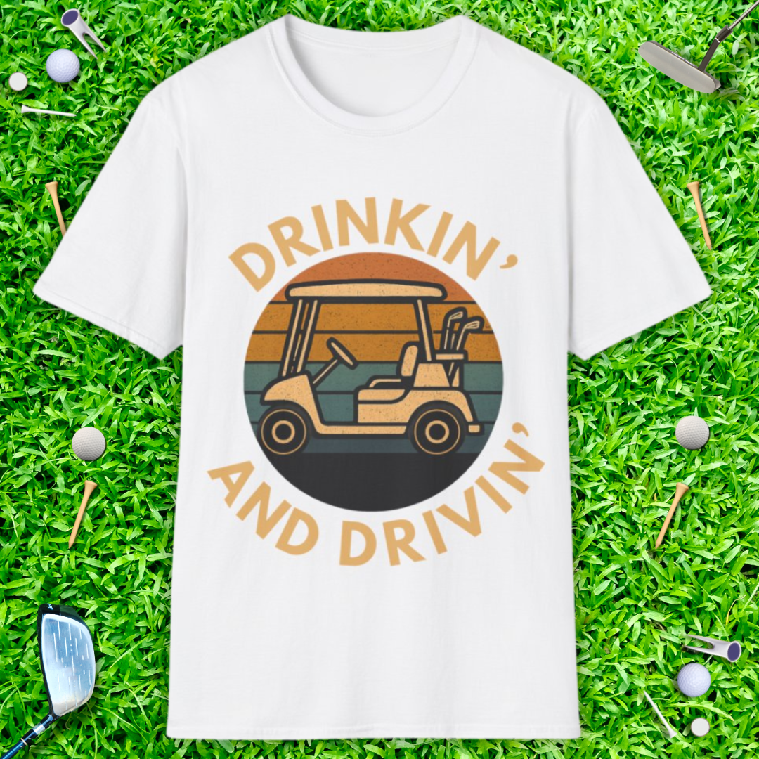 Drinkin' And Drivin' - Retro T-Shirt