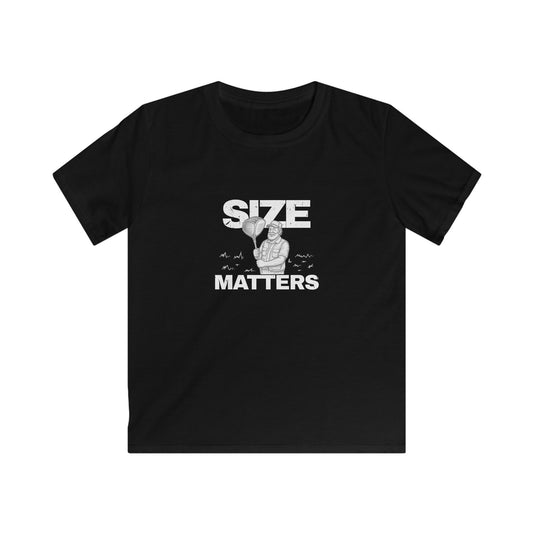 Size Matters Kids Tee — Golf Graphic Shirt