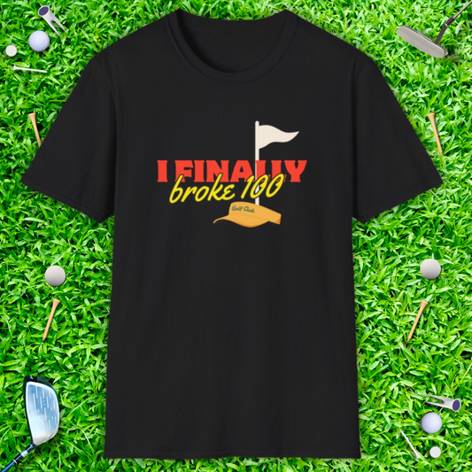 I Finally Broke 100 Retro T-Shirt