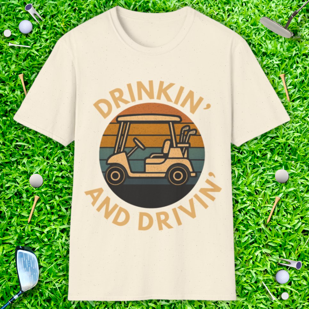 Drinkin' And Drivin' - Retro T-Shirt