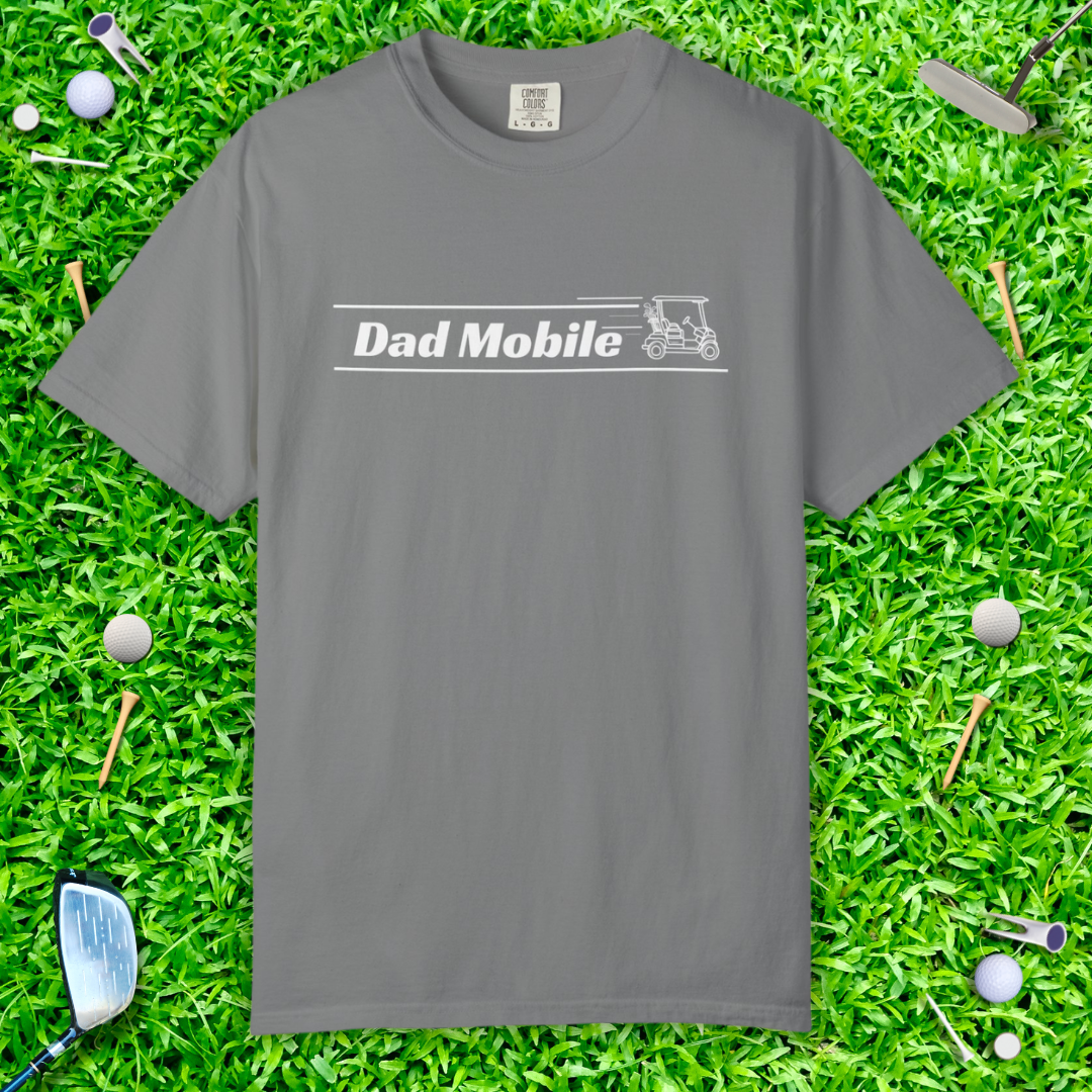 Dad Mobile T-Shirt — Vintage Golf Dad Tee, Father’s Day Gift