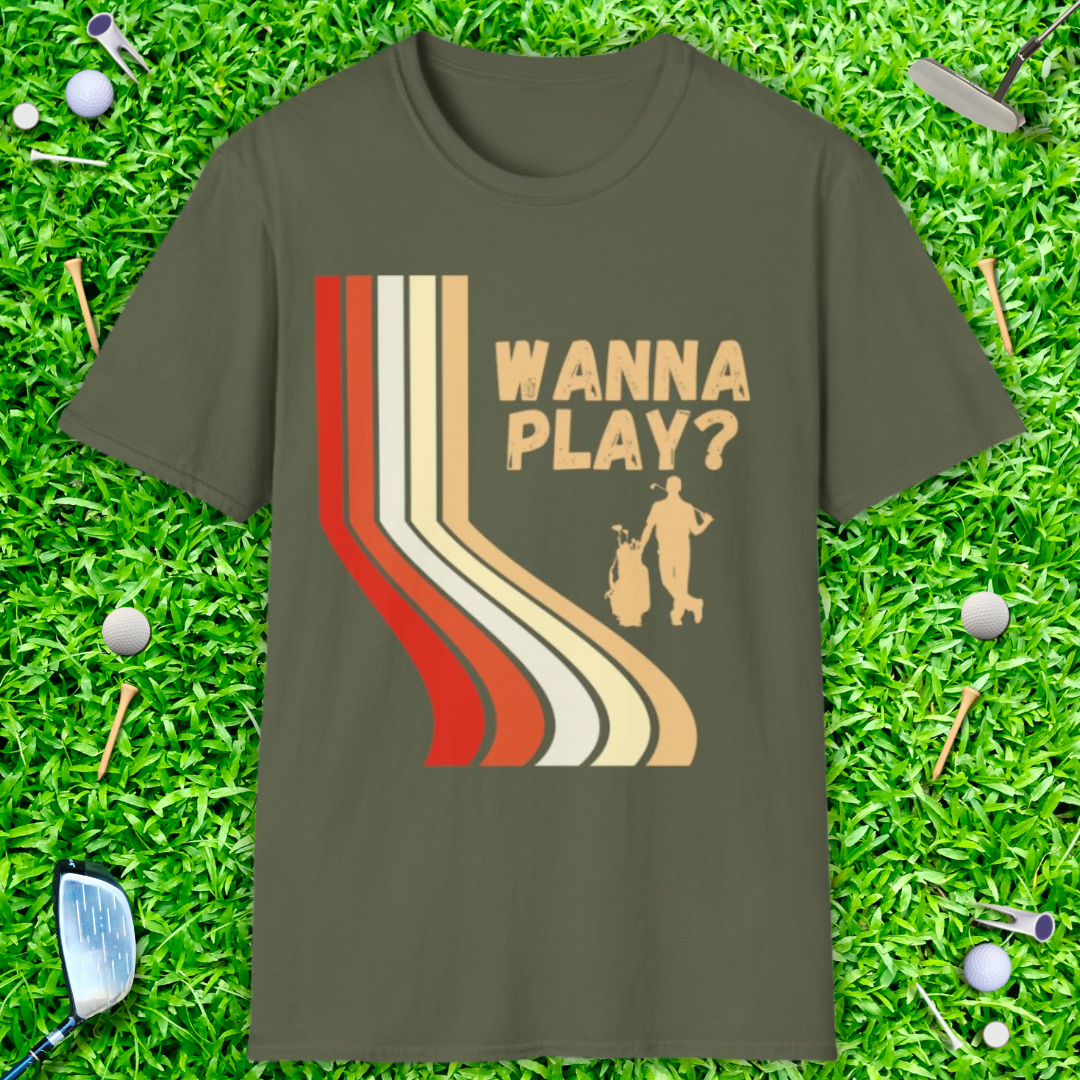 Wanna Play? Retro T-Shirt