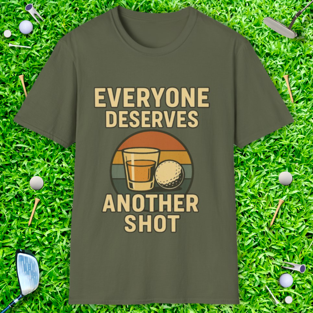 Everyone Deserves Another Shot - Retro T-Shirt