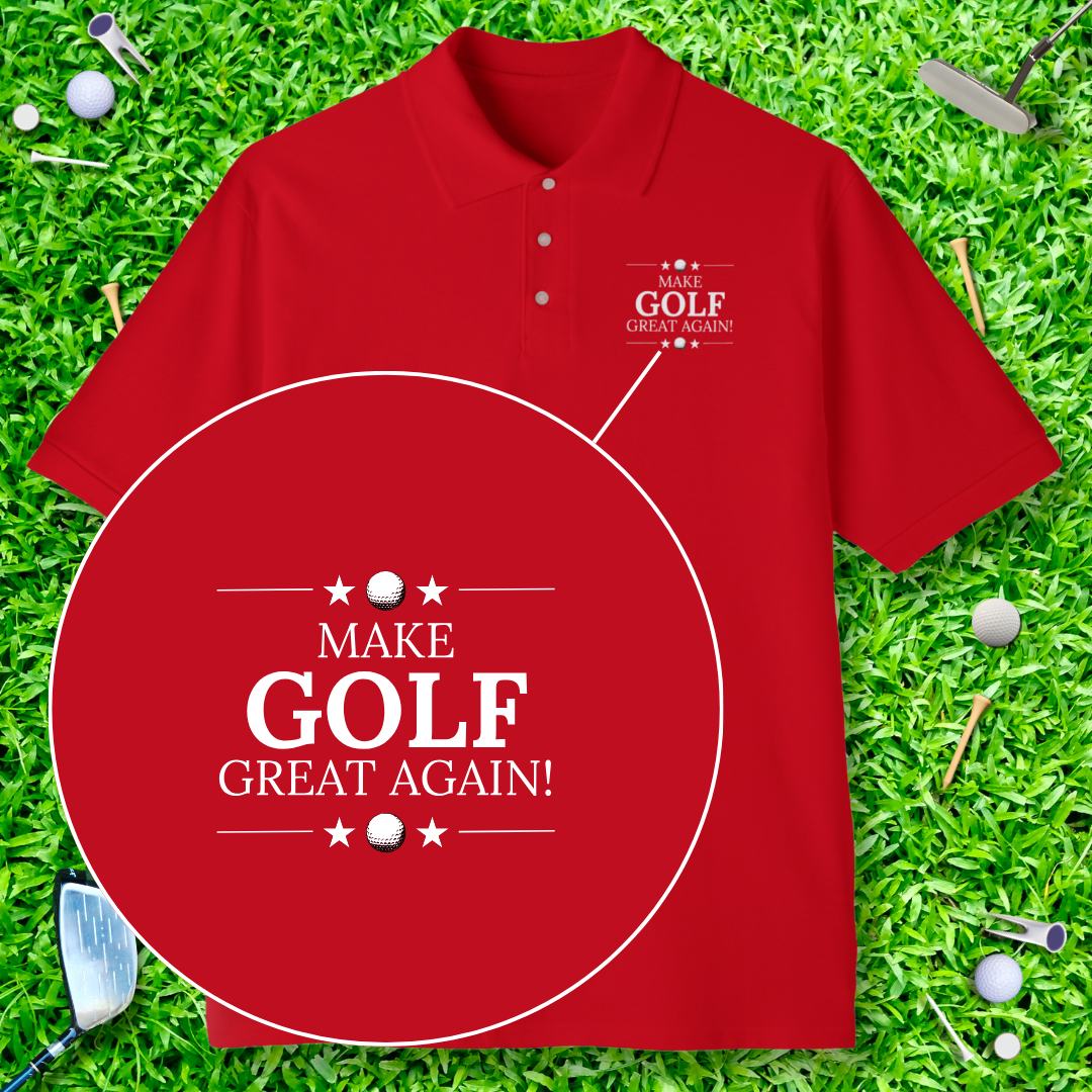 Make Golf Great Again Polo