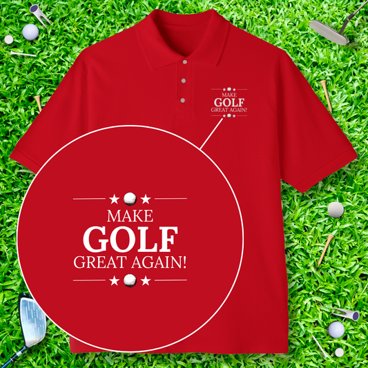 Make Golf Great Again Polo